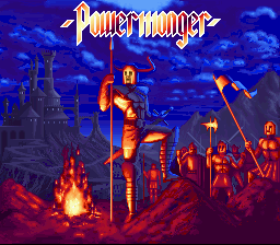 Power Monger Title Screen